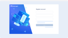MoreLogin 登录或注册步骤